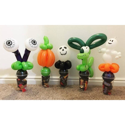 free Halloween balloon coloring cups ￼(West Jordan location only)