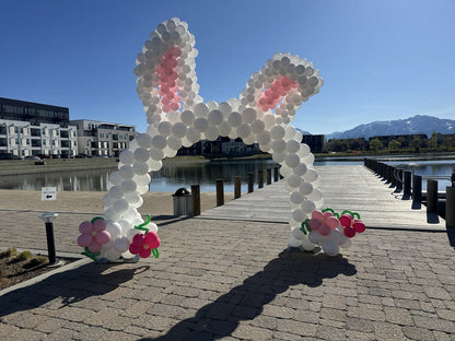 Easter Balloon Arch - Bunny Ear