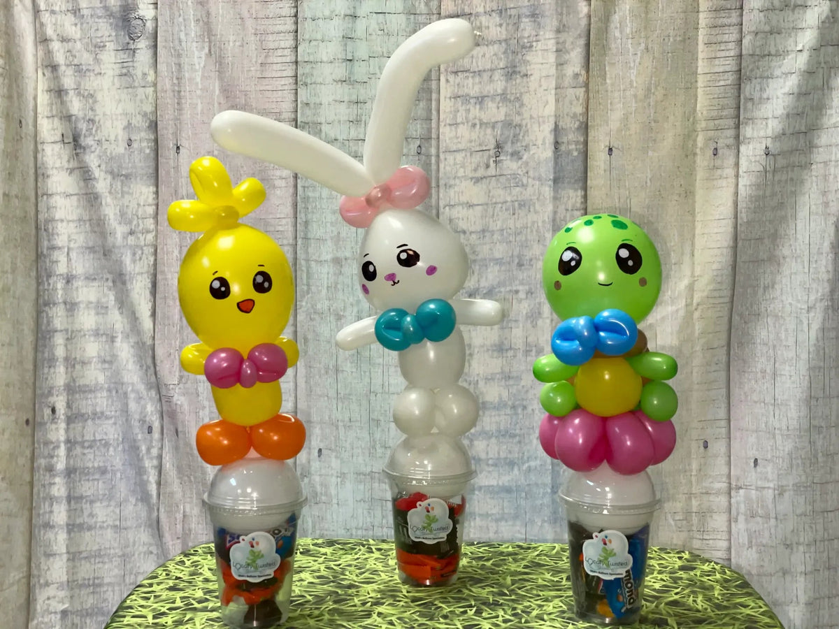 Easter Balloon Cups — Easter Designs: Bunny