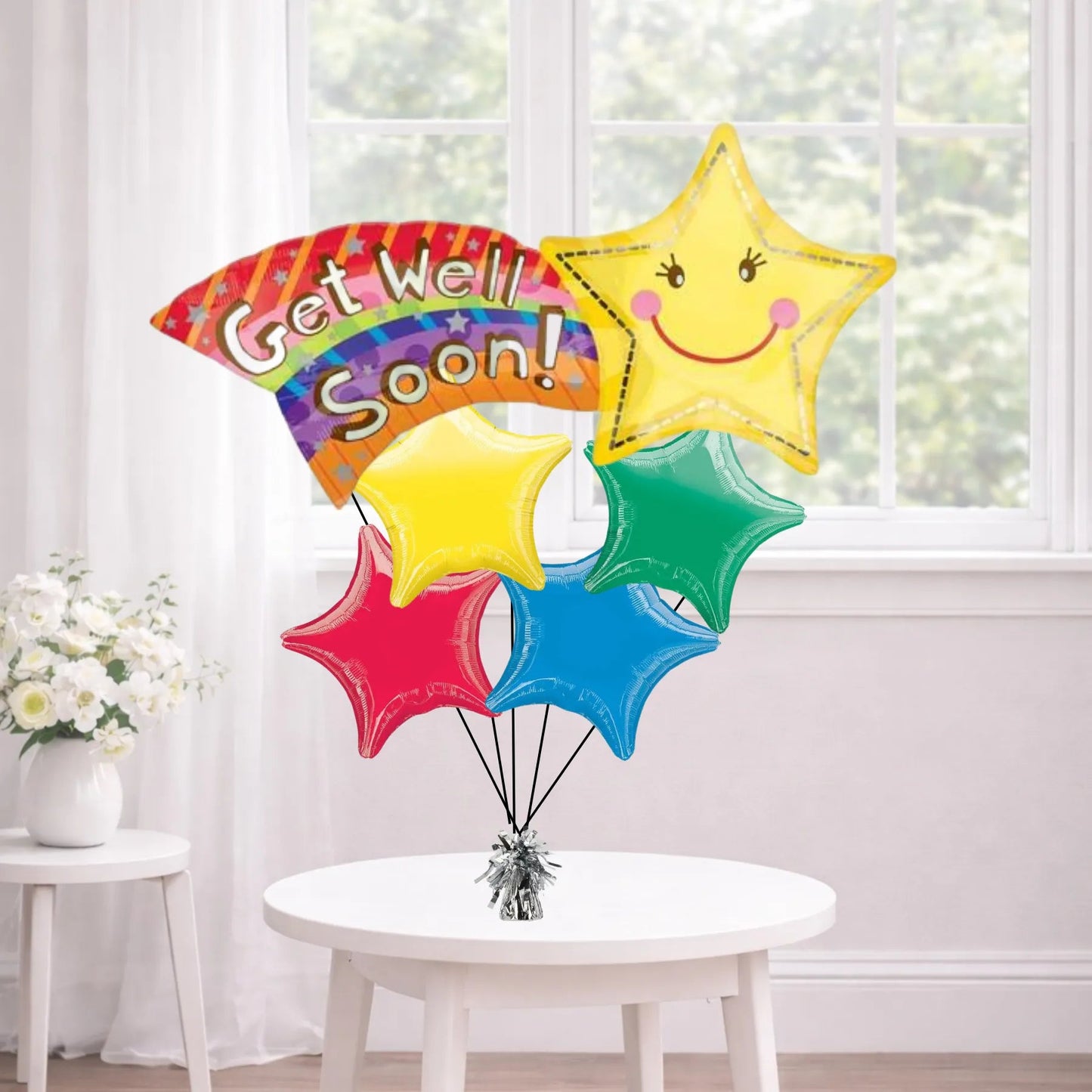 Shooting star "GET WELL" Bouquet (Latex free)
