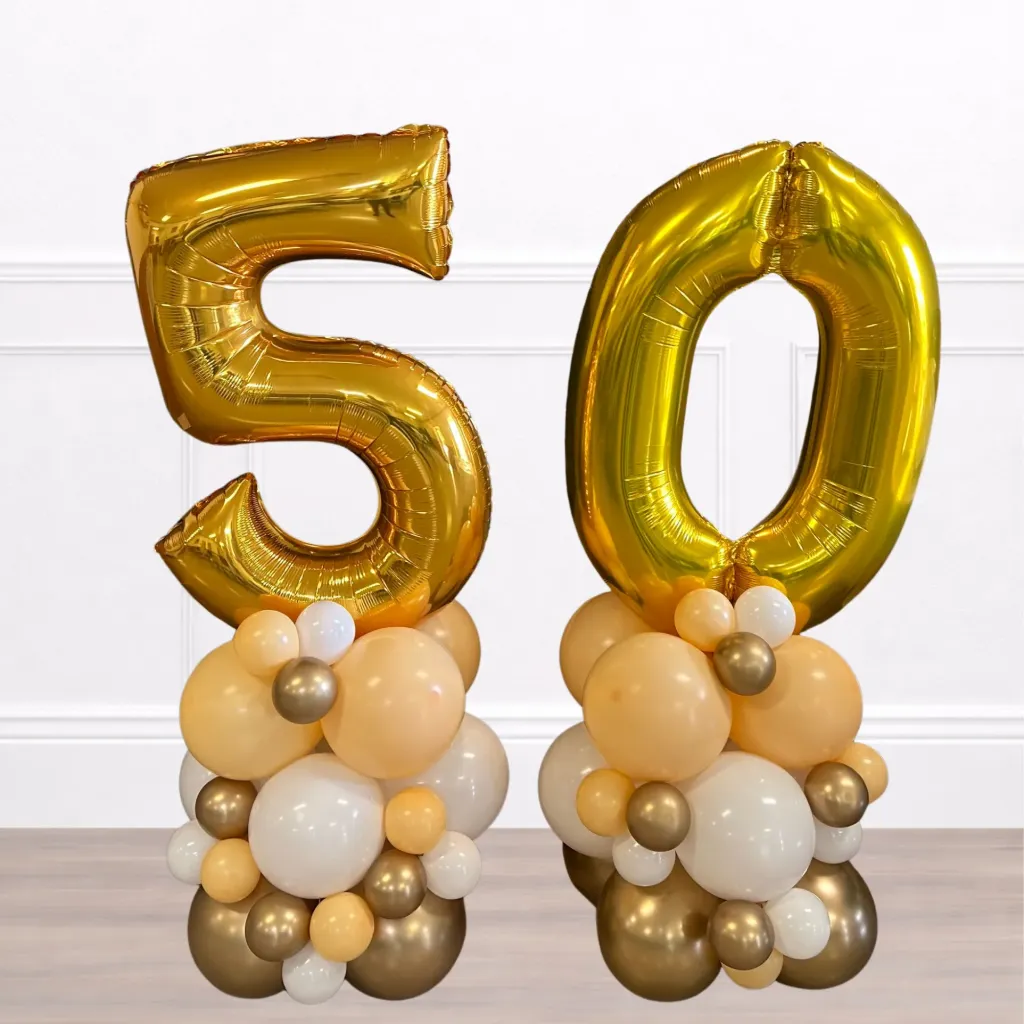 Number Balloon Columns photo 2