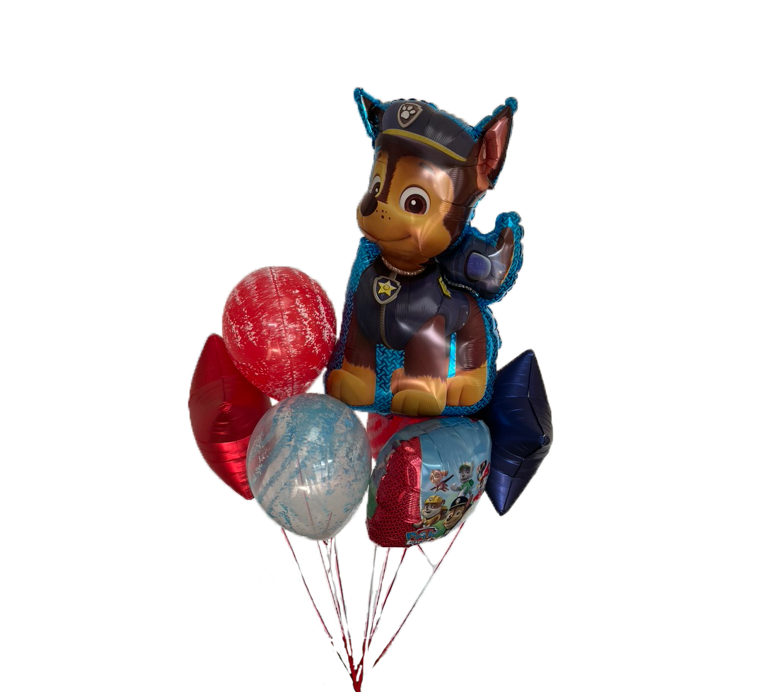Paw Patrol Prebuilt Balloon Bouquets
