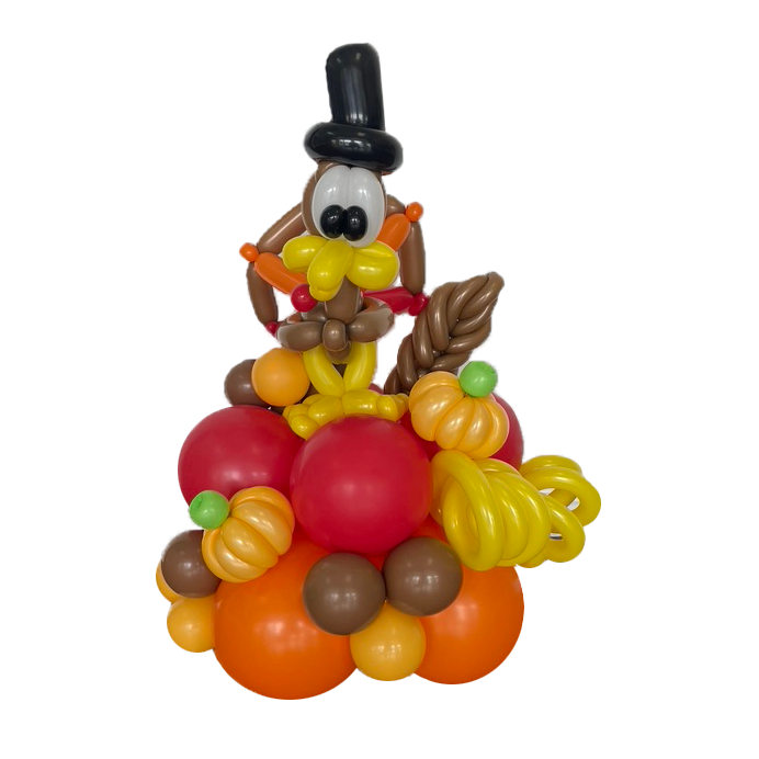 Thanksgiving Turkey Table Decor