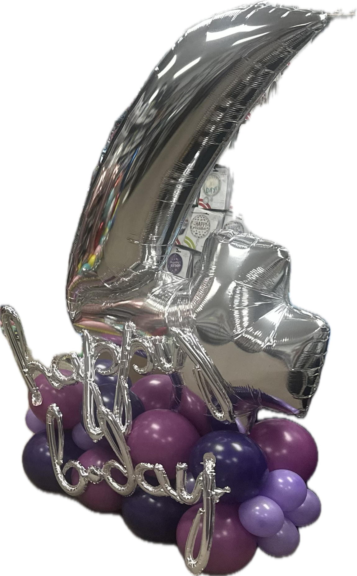 Giant Number Happy Birthday Delivery