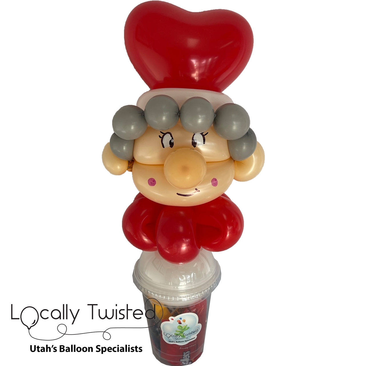 Mrs. Claus Candy Cup