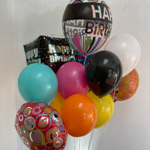 Quick order “Happy Birthday” Bubble bouquets