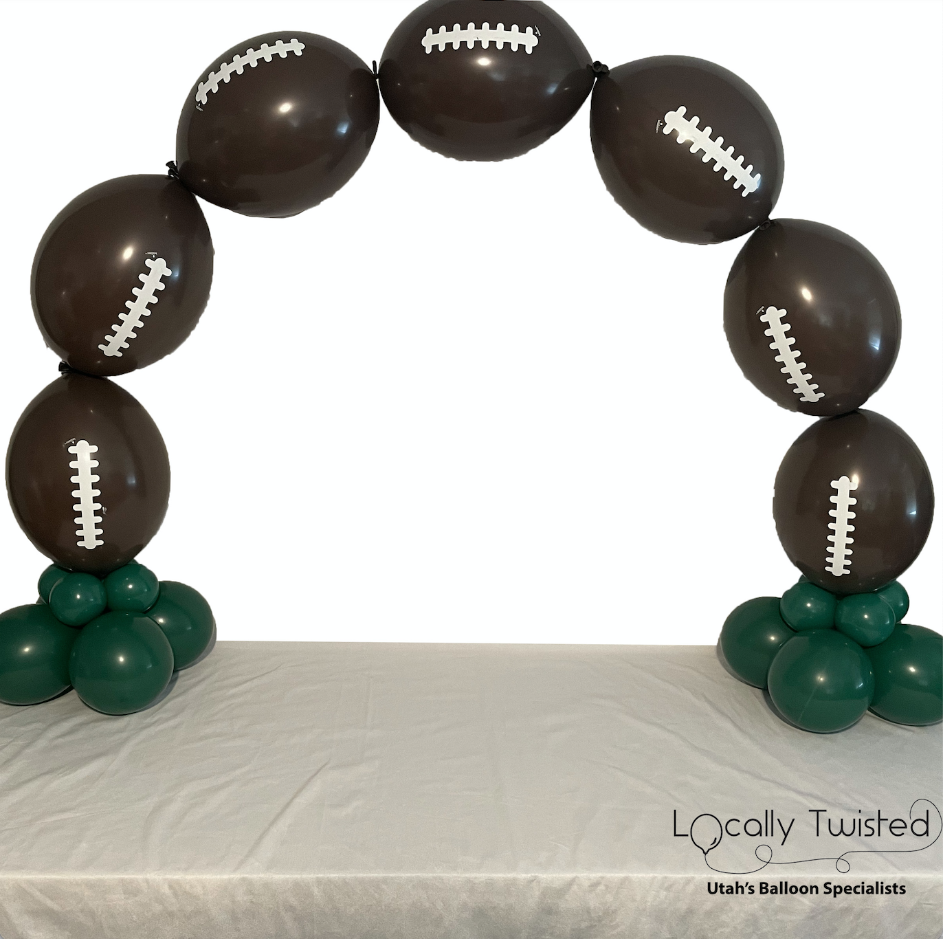 Super Bowl Table arch