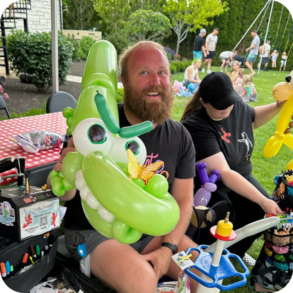 Balloon Twister Near Me in Utah - Locally Twisted - Local Balloon Artists for Hire
