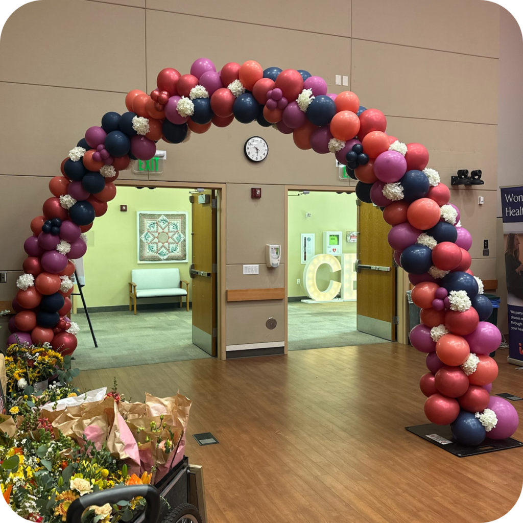 Organic Balloon Arch - Locally Twisted - Balloon Specialists in Utah