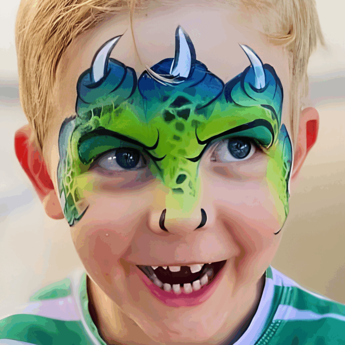 Professional Face Painters_Face Painters for Kids_Children's Face Painters_Forehead Monster